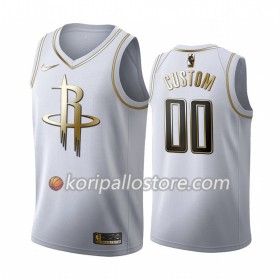 Houston Rockets Custom Nike 2019-2020 Valkoinen Golden Edition Miesten Pelipaidat Swingman 